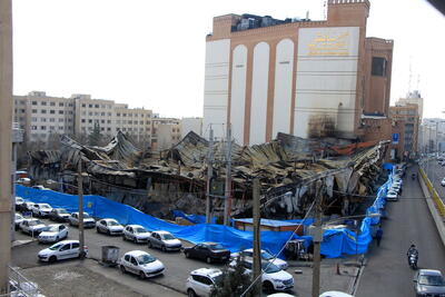  بازارچه جنت آباد   کمک   را فریاد می زند / حتی بعضی از کسبه پول رفت و آمد هم ندارند + فیلم