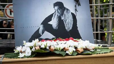  فیلم تلخ /  امید جهان توی قطعه هنرمندان :به زودی خودمم میام اینجا / روحش شاد