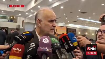  نبی: برای بازی با اسپانیا به توافق نرسیدیم + ویدیو