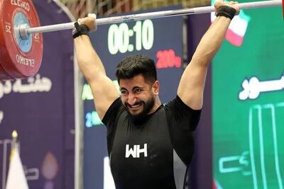  علی عالی پور قهرمان لیگ برتر وزنه برداری ایران شد