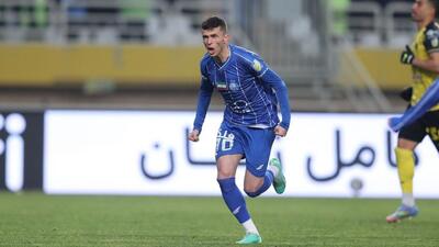  فیلم گل اول استقلال به الحسین اردن با چیپ دیدنی یاسر آسانی