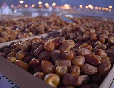  توزیع  ۱۰ تن خرما در بازار لرستان