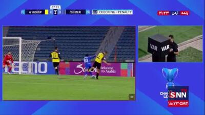  گل اول استقلال به الحسین اردن با چیپ یاسر آسانی در دقیقه 10    استقلال1 - 0الحسین