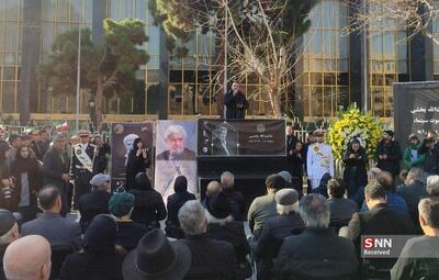  پخش زنده| مراسم وداع با عنایت الله بخشی با حضور هنرمندان برگزار شد + فیلم