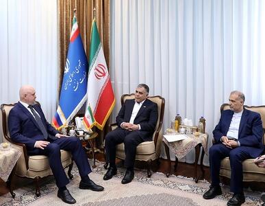  وزیر نفت ایران با وزیر انرژی روسیه دیدار و گفت‌وگو کرد