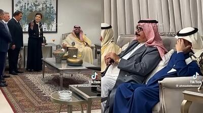  ویدیوی جنجالی جلسه عراقی‌ها و سعودی‌ها را ببینید