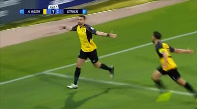  خلاصه بازی الحسین اردن 2 - استقلال 2
