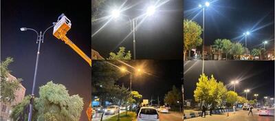  جایگزینی چراغ‌های پُرمصرف با نوع LED پُربازده در معابر کشور