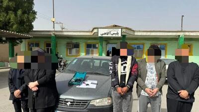  دستگیری باند ۵ نفره سارقان طلا در آبادان