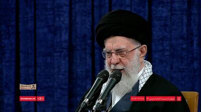 رهبر انقلاب: ملت ایران با سردمداران فاسد آمریکا بیعت نمی‌کند