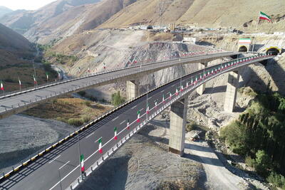  عملیات اجرایی قطعه سوم آزادراه تهران - شمال آغاز شد