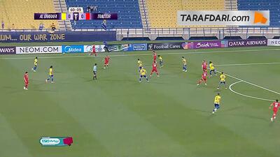  گل هاشم نژاد به الغرافه (الغرافه 0-1 تراکتور)