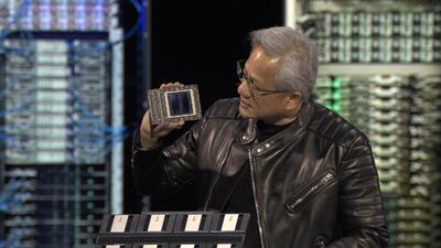  جهش خیره‌کننده انویدیا در قدرت پردازش هوش مصنوعی با تراشه جدید + تصویر