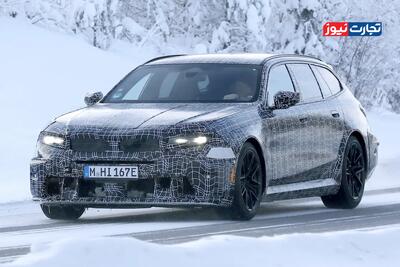  فیس‌لیفت بی‌ام‌و M5 استیشن رویت شد + تصاویر