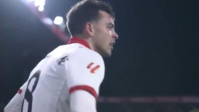  گل دوم خیرونا به بارسلونا توسط بلتران