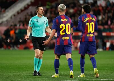  عصبانیت بارسلونا: داور صدر را از ما گرفت!