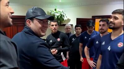  ربیعی در آغوش شجاع؛ استقبال گرم از سرمربی جدید