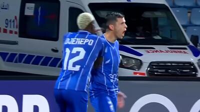  چیپ فوق العاده آسانی؛ گل اول استقلال به الحسین