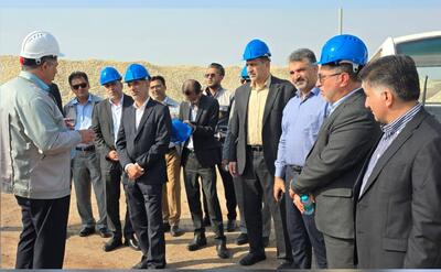  بازدید ناظر گمرکات استان از کارخانه کربنات سدیم بندرعباس