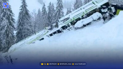  خارج‌ شدن قطار از ریل در سوئیس با چندین زخمی + فیلم