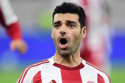  آماده باش به طارمی برای بازی حساس المپیاکوس در لیگ قهرمانان