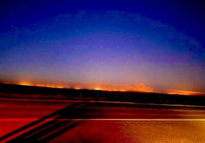  وقوع آتش‌سوزی گسترده در ایالت اوکلاهمای آمریکا