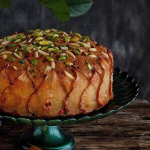  کیک گلابی خوشمزه و تازه!