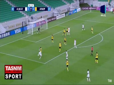  واکنش دیدنی سید حسین حسینی که مانع از گلزنی بازیکن الاهلی شد