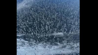  وقتی یخ‌های دریاچه می‌خوانند