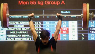  سپاهان قهرمان لیگ برتر وزنه‌برداری شد/ درخشش علیرضا یوسفی در دسته فوق‌سنگین