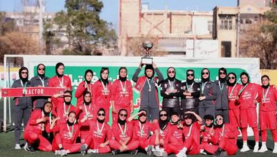  قهرمانی مقتدرانه زنان تراکتور در لیگ دسته دوم و صعود به لیگ یک