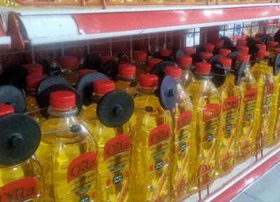  نصب دزدگیر روی روغن فروشگاه‌ها! + عکس