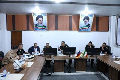  برگزاری نشست توجیهی رزمایش مرکب دریایی ایران و روسیه در بندرعباس