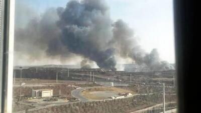  ماجرای نمایان شدن دود غلیظ در پرند تهران