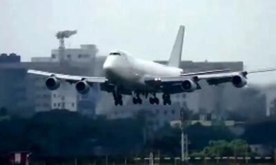  لحظه‌ای جالب از شاهکار ملکه آسمان‌ها هنگام فرود