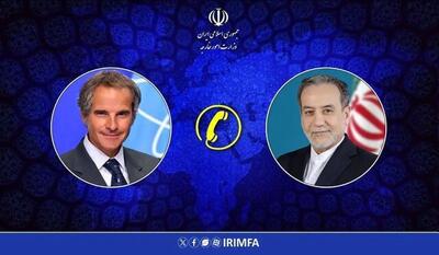  تماس مهم گروسی با عراقچی بعد از مذاکره دیروز