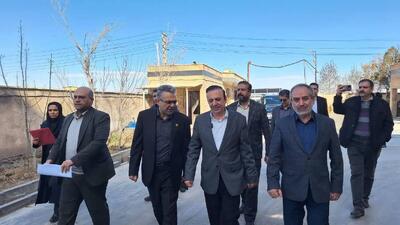  بازدید استاندار قزوین از انبار شرکت پشتیبانی امور دام استان 