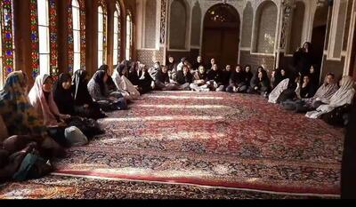  برگزاری تورگشت معنوی انتقال فرهنگ نماز و ایثار در قزوین  