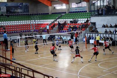  گزارش تصویری/ مسابقات رده بندی و نهایی والیبال نوجوانان لیگ یک