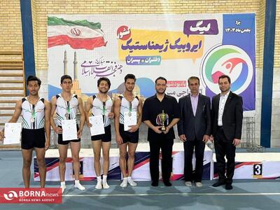  درخشش خراسان رضوی در لیگ ایروبیک پسران کشور