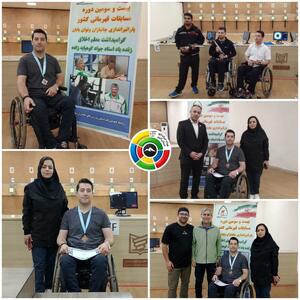  سکوی سوم پاراتیراندازی کشور از آن نماینده البرز شد