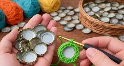  ایده های خلاقانه: ساخت کاردستی با درب فلزی نوشابه