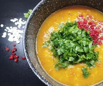  طرز تهیه سوپ جو و زرشک رستورانی، عالی و مجلسی !
