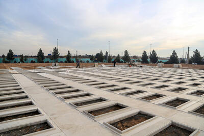  مدیرعامل سازمان بهشت زهرا: اگر دشمن وارد کشور شود و کشته‌ بدهد، نمی‌توانیم آنها را در قبرستان مسلمین نگه داریم و در حاشیه قبرستان های غیر مسلمانان اطراف تهران محلی پیش‌بینی کردیم که غافلگیر نشویم