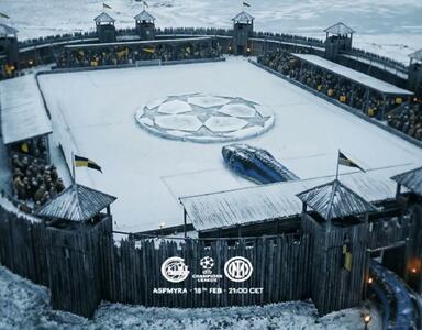  ببینید / کلیپ زیبای باشگاه اینتر پیش از دیدار برابر بودوگلیمت با الهام از سریال گیم آف ترونز