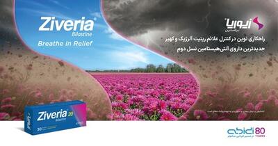  زیوریا )®(Ziveria؛ راهکار نوین داروسازی دکتر عبیدی در درمان بیماری‌های آلرژیک