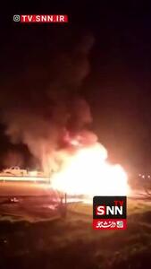  ببینید| حمله پهپادی به یک خودرو در اقلیم کردستان عراق