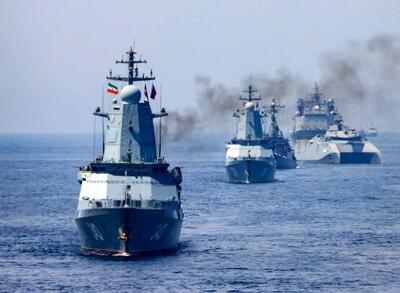  سپاه بستن تنگۀ هرمز را تمرین کرد