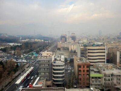  تهران تا پایان هفته درگیر پایداری هوا و افزایش آلاینده‌ها