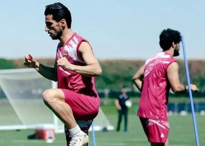  اولین حضور سرمربی جدید در تمرین تراکتور